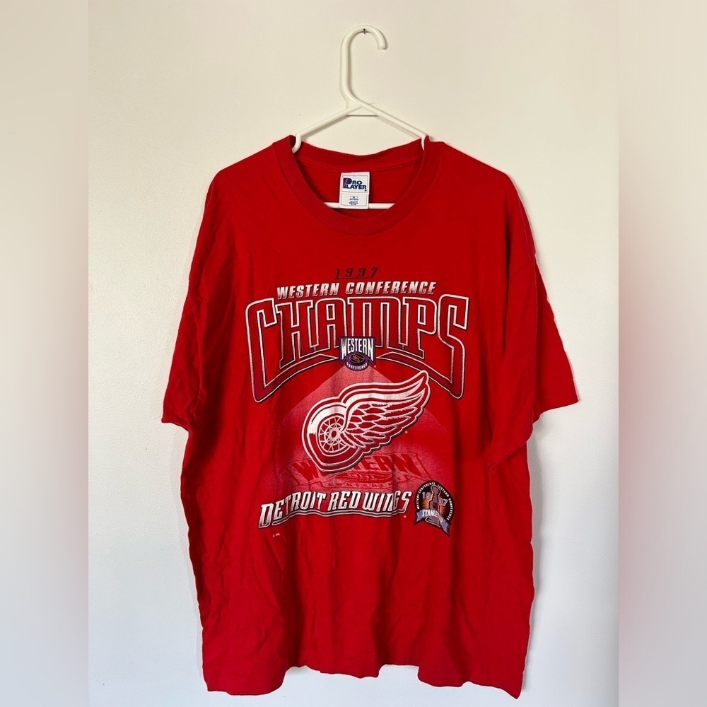 Vintage 1997 Detroit Red Wings NHL Tshirt XL